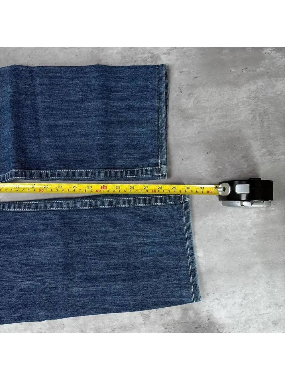 Y2K Blue True Religion Grunge Straight Denim Jeans
